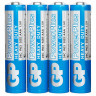 Батарейки КОМПЛЕКТ 4 шт. GP PowerPlus AAA (R03, 24G), солевые, мизинчиковые, в пленке, 24CEBRA-2S4 по низкой цене оптом 