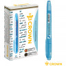 Текстовыделитель Crown "Multi Hi-Lighter" голубой, 1-4мм по низкой цене оптом Краснодар, Москва, Уфа, Казань, Барнаул, Владивосток, Хабаровск, Сахалин, Красноярск, Екатеренбург, 