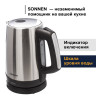Чайник SONNEN KT-1785, 1,7 л, 2200 Вт, закрытый нагревательный элемент, нержавеющая сталь, 453420 по низкой цене оптом Краснодар, Москва, Уфа, Казань, Барнаул, Владивосток, Хабаровск, Сахалин, Красноярск, Екатеренбург, 