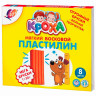 Пластилин мягкий в больших брусках ЛУЧ "Кроха", 8 цветов, 240 г, со стеком, 29С 1774-0, 29С 1774-08 по низкой цене оптом 