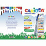 Стойка для размещения товара напольная усиленная CARIOCA, 200х60х40 см, 3 полки, 25 крючков, картон, 504865 по низкой цене оптом 