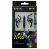 Наушники с микрофоном (гарнитура) вкладыши DEFENDER OutFit W765, проводные, 1,5 м, серые с желтым, 63765 по низкой цене оптом Краснодар, Москва, Уфа, Казань, Барнаул, Владивосток, Хабаровск, Сахалин, Красноярск, Екатеренбург, 