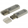 Флеш-диск 32 GB, SMARTBUY V-Cut, USB 2.0, металлический корпус, серебристый, SB32GBVC-S по низкой цене оптом Краснодар, Москва, Уфа, Казань, Барнаул, Владивосток, Хабаровск, Сахалин, Красноярск, Екатеренбург, 