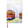 Блокнот А5 (143x210 мм), BRAUBERG VISTA "San Francisco", под кожу, гибкий, 80 л., 112070 по низкой цене оптом 