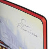 Блокнот А5 (143x210 мм), BRAUBERG VISTA "San Francisco", под кожу, гибкий, 80 л., 112070 по низкой цене оптом 