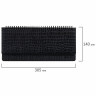 Планинг датированный 2022 305х140 мм BRAUBERG "Comodo", под кожу, черный, 112715 по низкой цене оптом 
