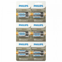 Батарейки алкалиновые КОМПЛЕКТ 2 шт (отрывной блок) PHILIPS Entry, АА (LR6,2, Б0064636