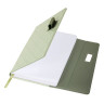 Ежедневник недатированный А5 145х215мм BRAUBERG Stitch, под кожу, магнит, 160л, оливковый, 116588 по низкой цене оптом 