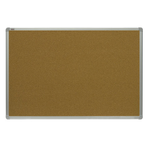 Доска пробковая для объявлений 90x120 см, алюминиевая рамка, 2х3 OFFICE, (Польша), TCA129 по низкой цене оптом 