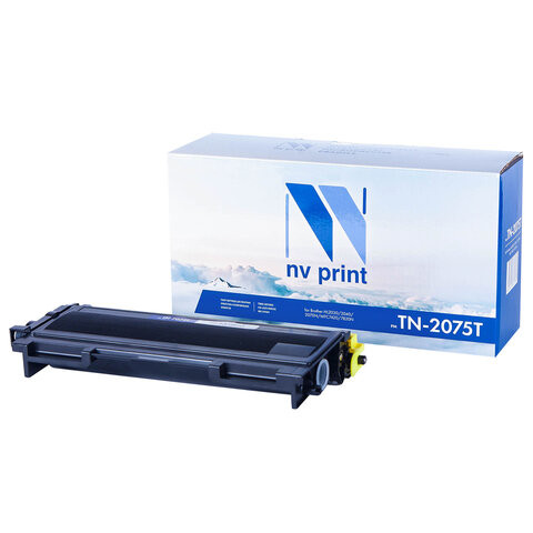 Картридж лазерный NV PRINT (NV-TN-2075) для Brother HL-2030R/HL-2040R/HL-2070NR, ресурс 2500 стр., NV-TN2075T по низкой цене оптом 