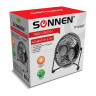 Вентилятор настольный USB SONNEN FT10-B37А, d=10см, 2,5Вт, металл, черный, 455733 по низкой цене оптом 