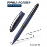 Ручка-роллер SCHNEIDER "One Business", ЧЕРНАЯ, корпус темно-синий, узел 0,8 мм, линия письма 0,6 мм, 183001 по низкой цене оптом 