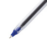 Ручка шариковая масляная STAFF "EVERYDAY OBP-409", СИНЯЯ, прозрачная, узел 0,7 мм, линия письма 0,35 мм, 143537 по низкой цене оптом 