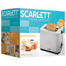 Тостер SCARLETT SC-TM11008, 700 Вт, 2 тоста, 6 режимов, пластик, белый по низкой цене оптом 