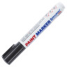 Маркер-краска лаковый (paint marker) 6 мм, ЧЕРНЫЙ, НИТРО-ОСНОВА, BRAUBERG PROFESSIONAL PLUS EXTRA, 151451 по низкой цене оптом Краснодар, Москва, Уфа, Казань, Барнаул, Владивосток, Хабаровск, Сахалин, Красноярск, Екатеренбург, 