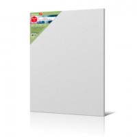 Холст на подрамнике BRAUBERG ART BASIC 40*50 см, 280 г/м2, хлопок, мелкое зерно, грунт, 192667