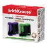 Точилка электрическая ERICH KRAUSE "Compact", питание от 2 батареек АА, цвет корпуса ассорти, 44503