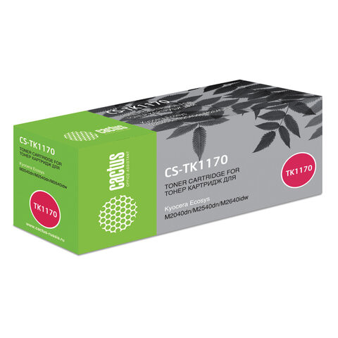 Тонер-картридж CACTUS (CS-TK1170) для KYOCERA M2040dn/M2540dn/M2640idw, ресурс 7200 стр. по низкой цене оптом 