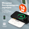 Настольная лампа светильник с дисплеем и беспроводной зарядкой "7 в 1", LED, 10 Вт, белый, DASWERK, 238325 по низкой цене оптом Краснодар, Москва, Уфа, Казань, Барнаул, Владивосток, Хабаровск, Сахалин, Красноярск, Екатеренбург, 