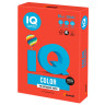 Бумага цветная IQ color, А4, 160 г/м2, 250 л., интенсив, кораллово-красная, CO44 по низкой цене оптом 