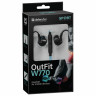 Наушники с микрофоном (гарнитура) вкладыши DEFENDER OutFit W770, проводные,1,5 м, черные с голубым, 63771 по низкой цене оптом Краснодар, Москва, Уфа, Казань, Барнаул, Владивосток, Хабаровск, Сахалин, Красноярск, Екатеренбург, 