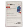 Мышь беспроводная SONNEN M-661Bl, USB, 1000 dpi, 2 кнопки + 1 колесо-кнопка, оптическая, синяя, 512648 по низкой цене оптом Краснодар, Москва, Уфа, Казань, Барнаул, Владивосток, Хабаровск, Сахалин, Красноярск, Екатеренбург, 