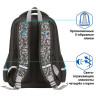 Рюкзак BRAUBERG SOFT, 2 отделения, "Freedom", СВЕТЯЩИЙСЯ, 40х31х15 см, 228790 по низкой цене оптом 
