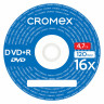 Диски DVD+R (плюс) CROMEX 4,7Gb 16x Bulk (термоусадка без шпиля), КОМПЛЕКТ 50 шт., 513774 по низкой цене оптом Краснодар, Москва, Уфа, Казань, Барнаул, Владивосток, Хабаровск, Сахалин, Красноярск, Екатеренбург, 