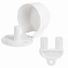Диспенсер для туалетной бумаги LAIMA PROFESSIONAL ORIGINAL (Система T2), малый, белый, ABS, 605766 по низкой цене оптом Краснодар, Москва, Уфа, Казань, Барнаул, Владивосток, Хабаровск, Сахалин, Красноярск, Екатеренбург, 
