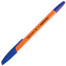 Ручка шариковая BRAUBERG "X-333 Orange", СИНЯЯ, корпус оранжевый, узел 0,7 мм, линия письма 0,35 мм, 142409 по низкой цене оптом 