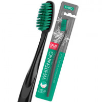Зубная щетка жесткая SPLAT PROFESSIONAL "WHITENING", безопасное отбеливание, ш/к 07308, 111.14072.0101