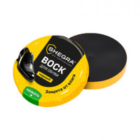 Воск для обуви из гладкой кожи ЧЕРНЫЙ, 50мл, SHEGRA (ШЕГРА), 700777