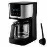 Кофеварка капельная BRAYER BR1125, 900 Вт, объем 1,25 л, LED-дисплей, термокружка в ПОДАРОК, черная по низкой цене оптом 