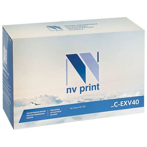 Тонер NV PRINT (NV-CEXV40) для CANON iR1133/ iR1133A/ iR1133IF, ресурс 6000 страниц, NV-CEXV40X по низкой цене оптом 