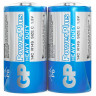 Батарейки КОМПЛЕКТ 2 шт. GP PowerPlus C (14C), солевые, в пленке, 14CEBRA-2S2 по низкой цене оптом 
