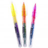 Набор текстовыделителей двухсторонних Crown "Multi Hi-Lighter Twin" 3шт., 6цв., 3/2мм, блистер по низкой цене оптом Краснодар, Москва, Уфа, Казань, Барнаул, Владивосток, Хабаровск, Сахалин, Красноярск, Екатеренбург, 