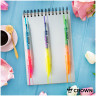 Набор текстовыделителей двухсторонних Crown "Multi Hi-Lighter Twin" 3шт., 6цв., 3/2мм, блистер по низкой цене оптом Краснодар, Москва, Уфа, Казань, Барнаул, Владивосток, Хабаровск, Сахалин, Красноярск, Екатеренбург, 