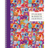 Тетрадь А5, 96 л., HATBER, гребень, клетка, глянцевая ламинация, "Color touch", 96Т5лВ1гр по низкой цене оптом 