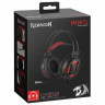 Наушники с микрофоном (гарнитура) REDRAGON Minos, проводные, 2 м, полноразмерные с оголовьем, черные с красным, 78368 по низкой цене оптом 
