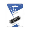 Флеш-диск 16 GB, SMARTBUY Glossy, USB 2.0, черный, SB16GBGS-K по низкой цене оптом Краснодар, Москва, Уфа, Казань, Барнаул, Владивосток, Хабаровск, Сахалин, Красноярск, Екатеренбург, 