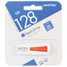 Флеш-диск 128 GB SMARTBUY Iron USB 3.0, белый/красный, SB128GBIR-W3 по низкой цене оптом Краснодар, Москва, Уфа, Казань, Барнаул, Владивосток, Хабаровск, Сахалин, Красноярск, Екатеренбург, 