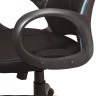 Кресло офисное BRABIX PREMIUM "Force EX-516", ткань, черное/вставки синие, 531572 по низкой цене оптом 