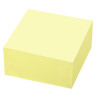 Блок самоклеящийся (стикеры) EXTRA STICKY BRAUBERG (Германия), ПАСТЕЛЬНЫЙ, 75х75 мм, 400 л., желтый, 112439 по низкой цене оптом 