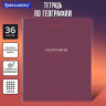 Тетрадь предметная КОЛОР 36л, обложка мелованная бумага, ГЕОГРАФИЯ, клетка, BRAUBERG, 405073 по низкой цене оптом 