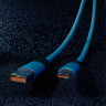Кабель BOLD USB -TypeC 1 м 3А, SMARTBUY для быстрой зарядки и передачи данных, толстый, синий 18126, 3112BOLD-BLUE по низкой цене оптом Краснодар, Москва, Уфа, Казань, Барнаул, Владивосток, Хабаровск, Сахалин, Красноярск, Екатеренбург, 