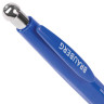 Ручка шариковая автоматическая с грипом BRAUBERG "Fast", СИНЯЯ, корпус синий, узел 0,7 мм, линия письма 0,35 мм, 140589 по низкой цене оптом 