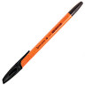 Ручка шариковая BRAUBERG "X-333 Orange", ЧЕРНАЯ, корпус оранжевый, узел 0,7 мм, линия письма 0,35 мм, 142410 по низкой цене оптом 