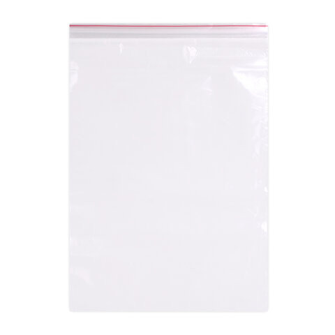 Пакеты ZIP LOCK "зиплок" ОЧЕНЬ ПРОЧНЫЕ, комплект 100 шт., 30x40 см, ПВД, 80 мкм, BRAUBERG EXTRA, 608181 по низкой цене оптом 