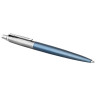 Ручка гелевая PARKER "Jotter Waterloo Blue CT", корпус голубой, детали из нержавеющей стали, черная, 2020650 по низкой цене оптом 