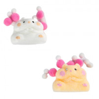 Игрушка-антистресс "ХОМЯЧОК", 6*4 см, ассорти 2 вида, дисплей, JOLLY JOT (ДЖОЛЛИ ДЖОТ), 665783